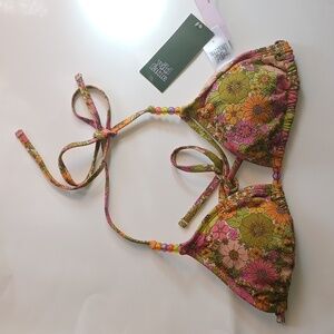 NWT WILD FABLE LADIES SIZE SMALL 0-2 BIKINI TOP ONLY